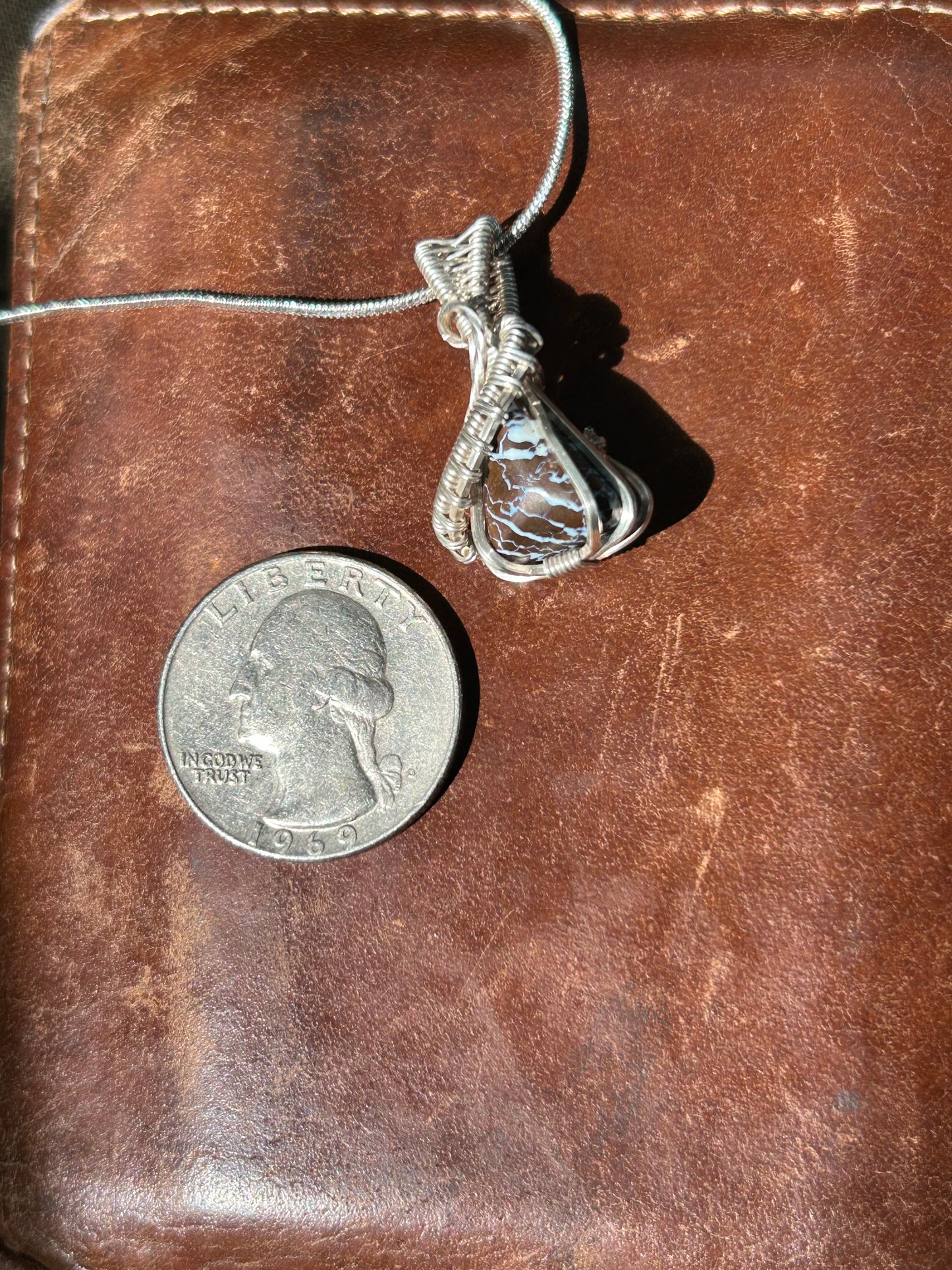 Boulder Opal Pendant