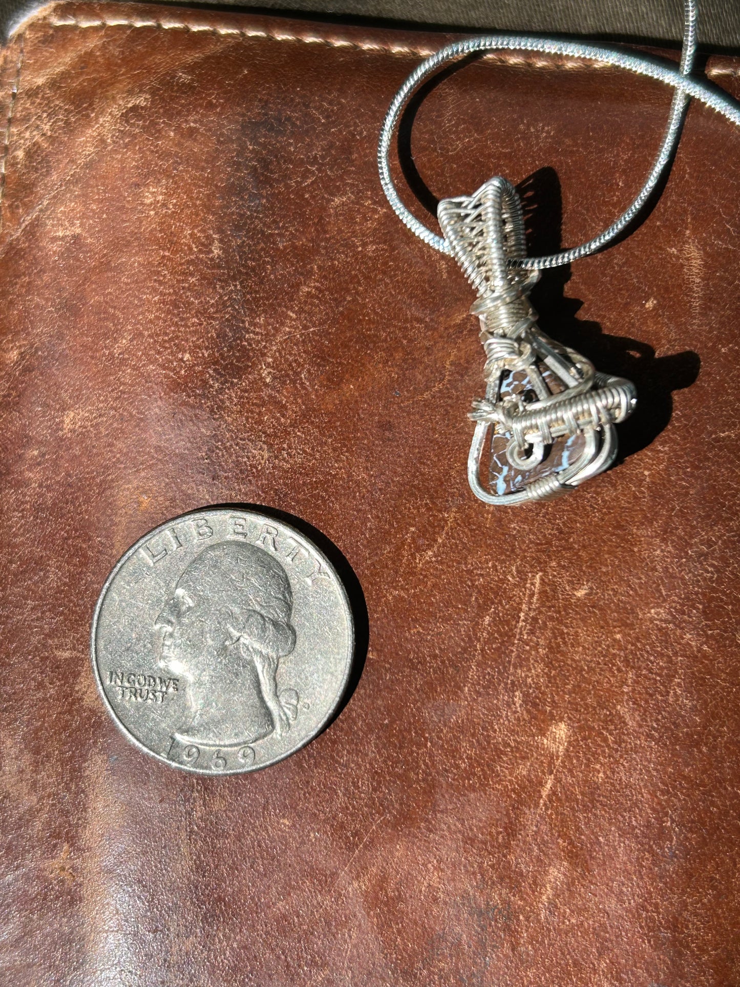 Boulder Opal Pendant