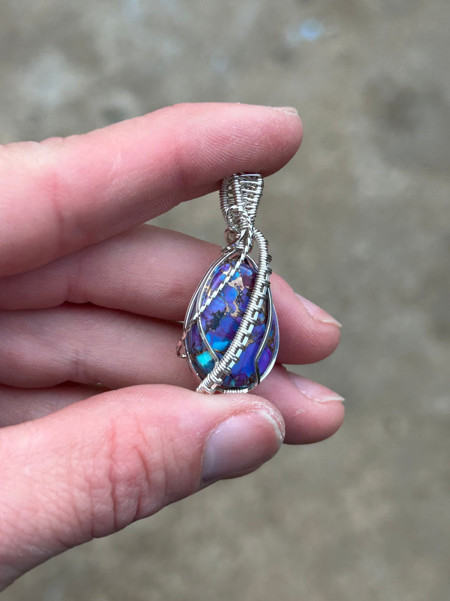 Mojave Turquoise Pendant