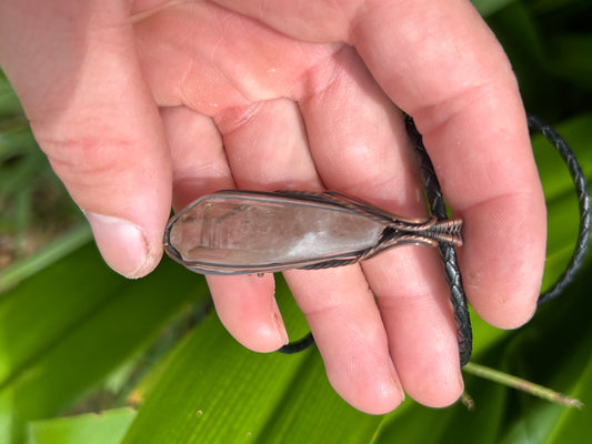 Smokey quartz pendant