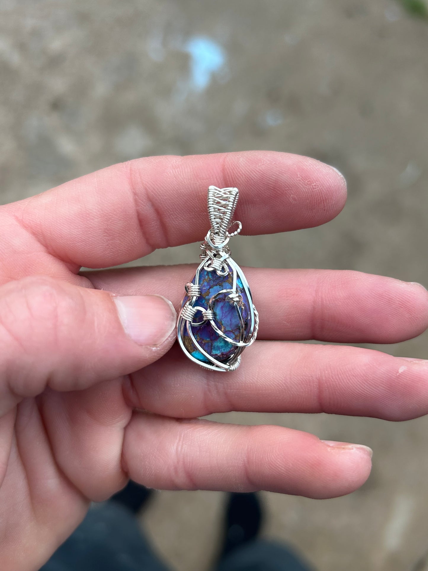 Mojave Turquoise Pendant