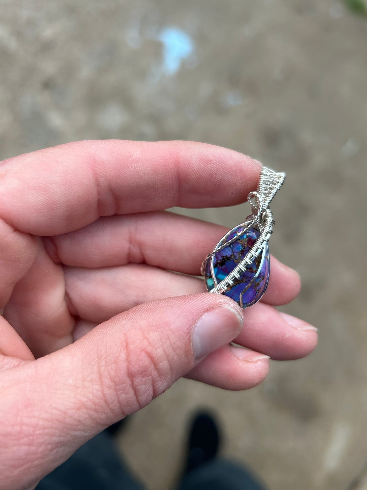 Mojave Turquoise Pendant