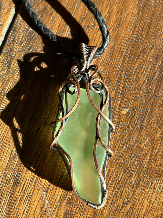 Uranium Glass Pendant